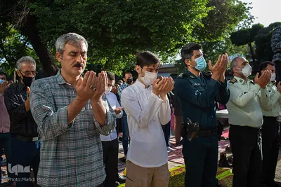 اقامه نماز عید فطر در قزوین‎