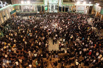 مراسم مسلمیه در حرم حضرت عبدالعظیم حسنی(ع)