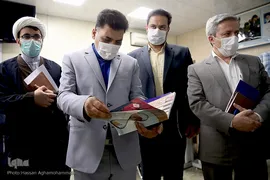 بازدید علی محمدی، معاون فرهنگی دانشگاه فرهنگیان از تحریریه ایکنا