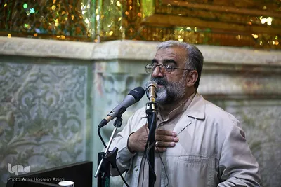 رونمایی از سنگ مزار حرم مطهر سید علاالدین حسین (ع)