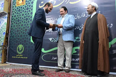 احسان سوری سرپرست گروه تواشیح مصباح‌الهدی آبادان 