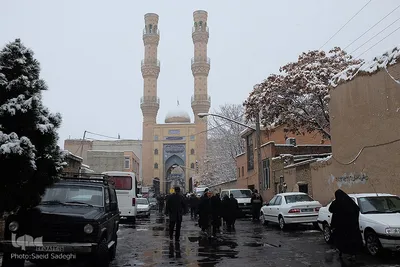 تبریز سفید پوش شد
