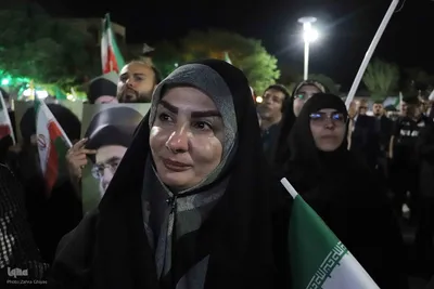 تجمع مردمی حمایت از بشارت فتح در تبریز