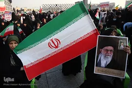 مراسم گرامیداشت یوم‌الله ۹دی در میدان امام حسین (ع)