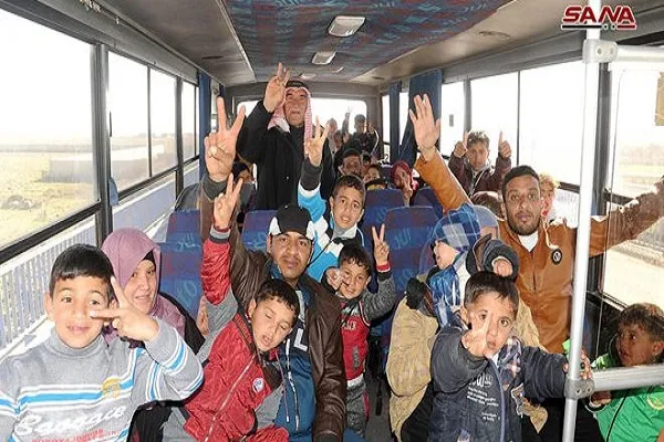 بازگشت گروه جدید آوارگان سوری به وطن
