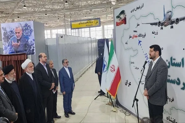 فرودگاه «شهدای سقز» با حضور رئیس‌جمهور افتتاح شد