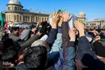 آیین تشییع شهدای گمنام در همدان‎‎