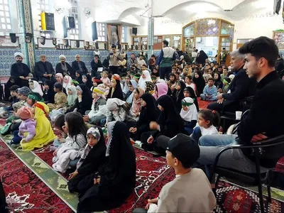 عزاداری و اجتماع حماسی نوجوانان و جوانان امام رضایی در اهر