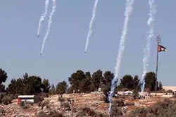 Des dizaines de manifestants palestiniens blessés en Cisjordanie occupée