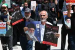 راهپیمایی نمازگزاران اصفهانی برای حمایت از مردم غزه