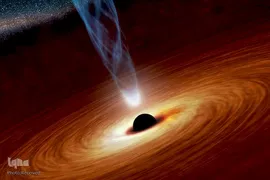 یک سیاهچاله بسیار پرجرم با میلیون ها تا میلیاردها برابر جرم خورشید
