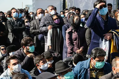 مراسم خاکسپاری پیکر محمدرضا شجریان