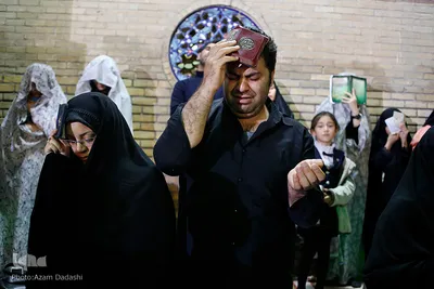 مراسم شب بیست‌ویکم ماه مبارک رمضان در قزوین