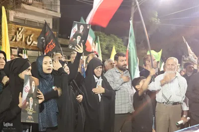 تجمع مردم انقلابی ملایر برای خون خواهی امام شهید