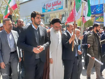 تجمع مردمی تا فتح قدس در شهرستان ملایر