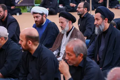 مراسم عزاداری حسینی در سنگ فرش مصلای تبریز