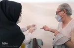 بازدید فرمانده سپاه امام حسن مجتبی(ع) البرز  از پایگاه تجمیعی واکسیناسیون کووید ۱۹‎‎