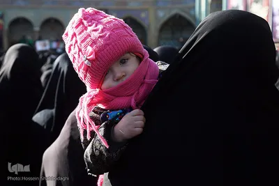 مراسم تشییع شهید سرهنگ پاسدار شهروز مظفری نیا در حرم حضرت معصومه(س)