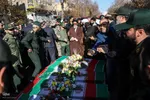 تشییع پیکر مطهر پنج شهید گمنام در تبریز‎
