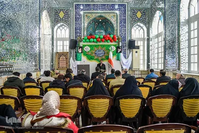 مراسم غبارروبی گلزار شهدای امامزاده محمد(ع) کرج با حضور قرآنیان بسیجی البرز‎