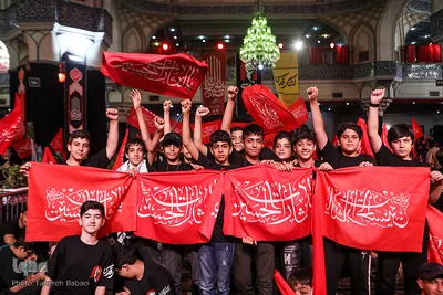 تجمع هشت هزار نفره «هیئات نوجوانان آرمانی»