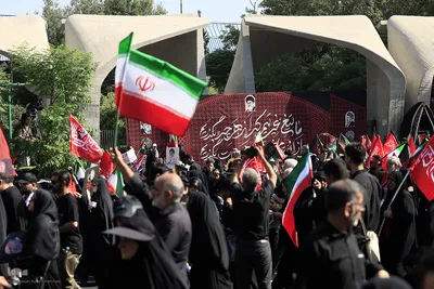 موکب جهاددانشگاهی میزبان عزاداران تشییع رهبر شهید انقلاب