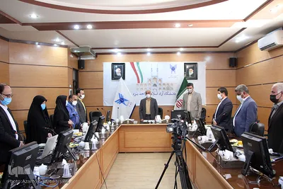 نخستین نشست خبری دهقانی ریاست جدید دانشگاه آزاد اسلامی استان یزد‎‎