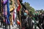 حسینیه ایران؛ آیین سنتی سنگ زنی و نخل گردانی در روستای علاء سمنان