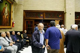 علیرضا محجوب در مراسم ترحیم عباس دوزدوزانی