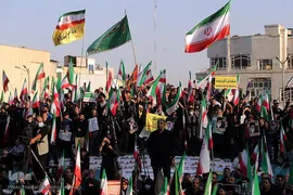 اجتماع بزرگ «امت رسول الله (ص)» مردم شهیدپرور تهران در میدان انقلاب
