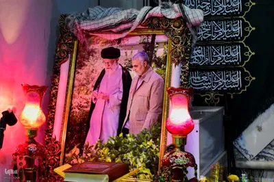 تجدید میثاق کاروان اصفهانی «دختران حاج قاسم» با شهدای مقاومت در کرمان