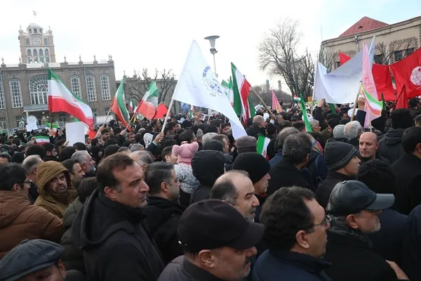 حضور جهادگران دانشگاهی آذربایجان شرقی در راهپیمایی محکومیت اغتشاشگران