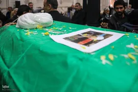 مراسم تشییع پیکر مطهر آیت‌الله امامی کاشانی