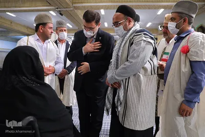 دیدار دست‌اندرکاران کنگره ملی شهدای عشایر با مقام معظم رهبری