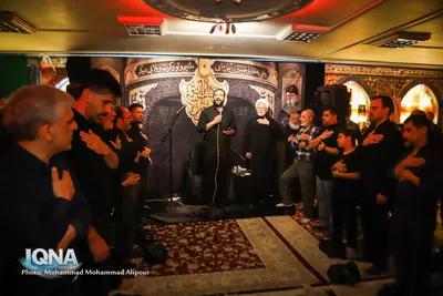 مراسم روز اربعین در حسینیه شهید آل مبارک اهواز عکاس محمد محمدعلی پور