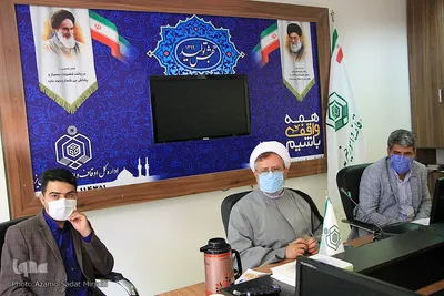 نشست خبری زارع زاده مدیرکل اوقاف وامور خیریه استان یزد