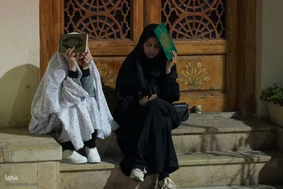 مراسم شب ۲۳ قدر در حرم علی بن حمزه(ع)