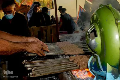 جلوه‌هایی زیبا، از خدمت‌رسانی به زائران اربعین در جنوب عراق