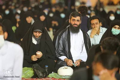 مراسم سوگواری ماه صفر در حرم مطهر حضرت شاهچراغ(ع) شیراز