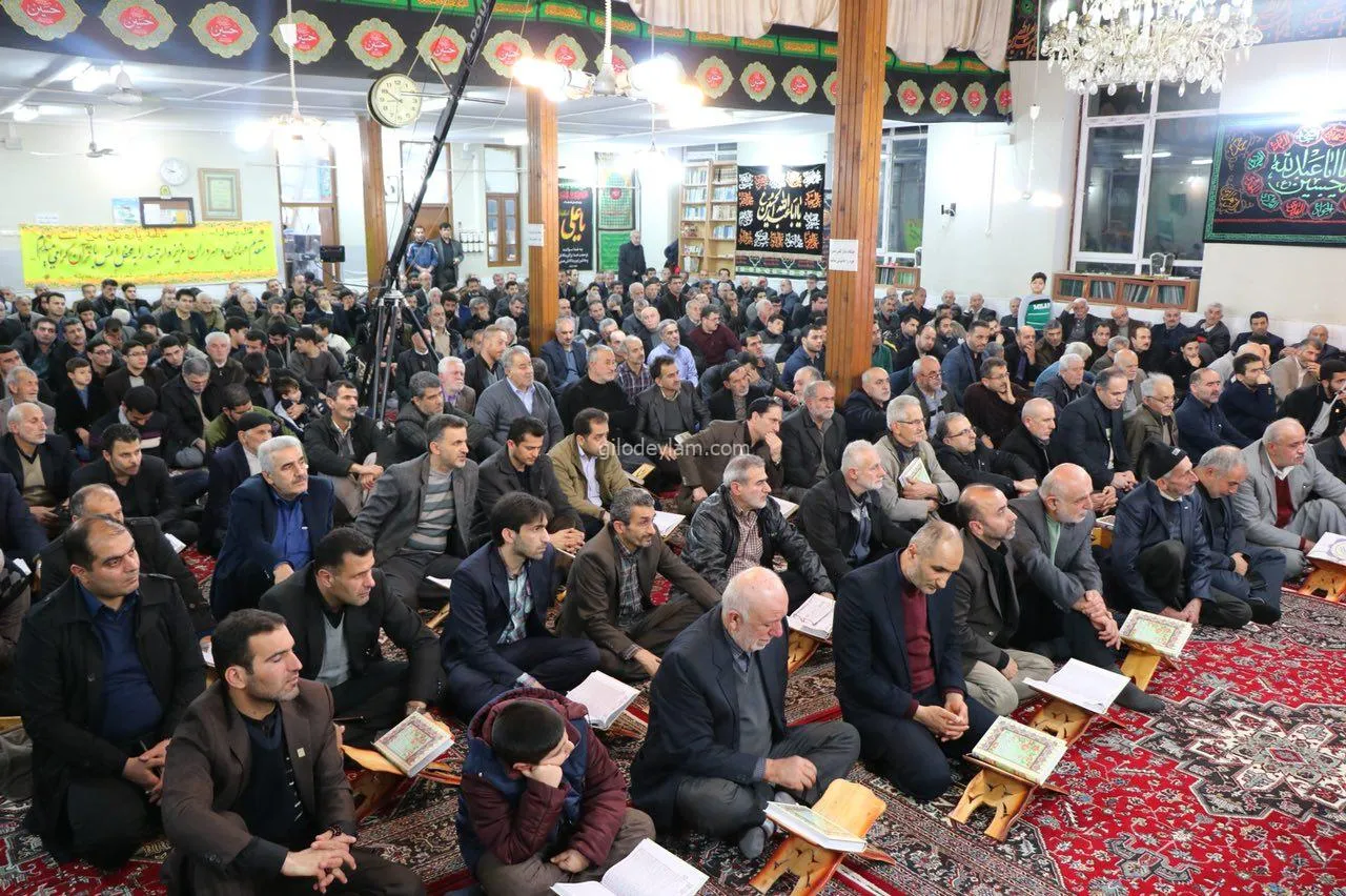 عزاداری حسینی همراه با محفل قرآنی در استان بوشهر