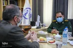 بازدید معاون روابط عمومی سپاه فجر و رئیس بسیج رسانه فارس از ایکنا‎‎