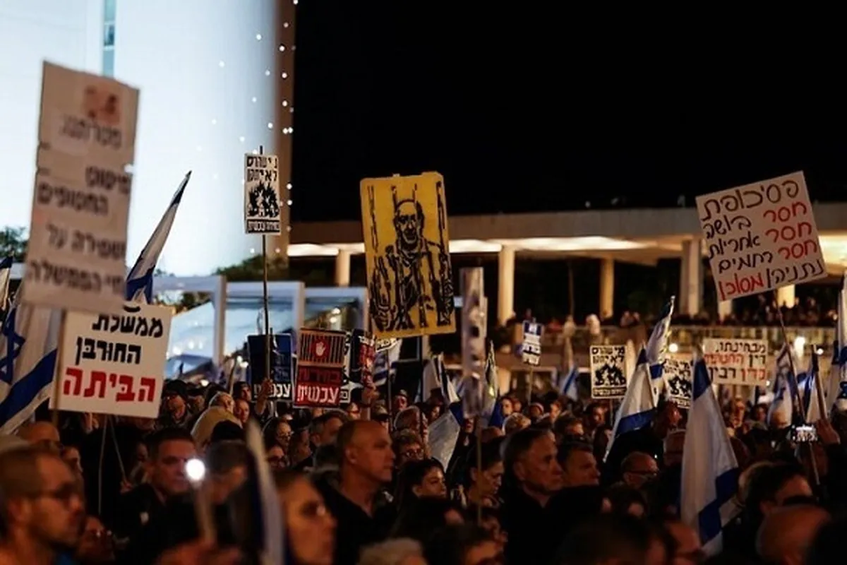 Kesinambungan Demo Sporadis Para Pemukim di Palestina yang di Duduki terhadap Kabinet Netanyahu