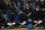 مراسم انس با قرآن در امامزاده سید محمد خمینی شهر