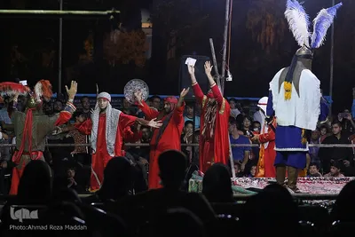 حسینیه ایران‌؛ مراسم تعزیه خوانی گروه تعزیه «چهارده معصوم (ع)»