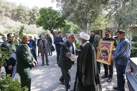 دیدار جامعه قرآنی با خانواده سردارسلامی