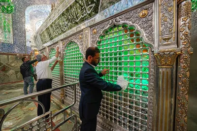 حرم مطهر علوی در آستانهٔ میلاد مولود کعبه