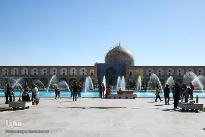 نقش جهان میزبان مسافران نوروزی نصف جهان