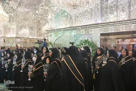 حضور معاون اول رئیس جمهور و وزیر کشور در حرم شاهچراغ