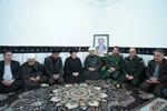 دیدار با خانواده ۳ شهید جنگ رمضان در پلدختر