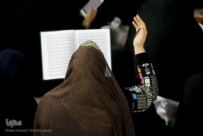 مراسم احیا شب نوزدهم ماه رمضان در حرم حضرت معصومه(س)